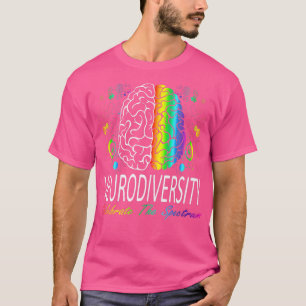 NeuroVielfalt - Autismus Spektrum ASD ADHD Rainbow T-Shirt