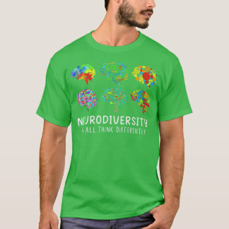 Neurovielfalt, die wir alle anders als Autismus Aw T-Shirt