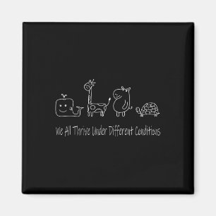 Neurovielfalt, die wir alle unter verschiedenen Be Magnet