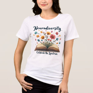 Neurovielfalt: Feiern Sie das Spektrum Tri-Blend Shirt