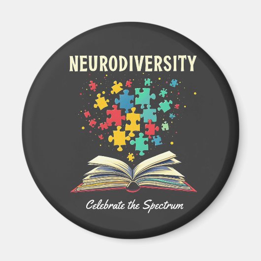 Neurovielfalt feiert die Autismus des Spektrums Magnet (Vorne)