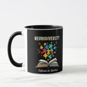 Neurovielfalt feiert die Autismus des Spektrums Tasse