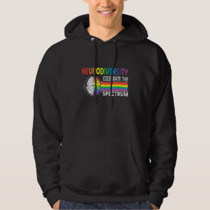 Neurovielfalt feiert Spektrumsautismus Hoodie