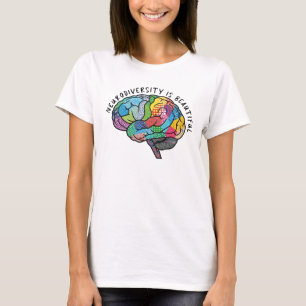 Neurovielfalt ist ein schöner Rainbow-Hirn-Autismu T-Shirt
