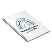 Neurovielfalt ist ein schönes Notebook Notizblock (Rechte Seite)