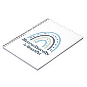 Neurovielfalt ist ein schönes Notebook Notizblock (Linke Seite)