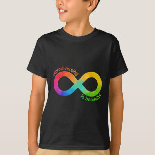 Neurovielfalt ist ein wunderschöner Autismus Neuro T-Shirt