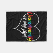 Neurovielfalt ist mein Bewusstsein für Autismus im Fleecedecke (Vorderseite (Horizontal))