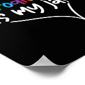 Neurovielfalt ist mein Bewusstsein für Autismus im Poster (Ecke)