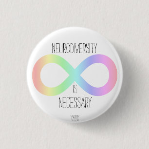 "Neurovielfalt ist notwendig" Autismus/ ADHD/ Past Button