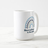 Neurovielfalt ist schön kaffeetasse (VorderseiteRechts)