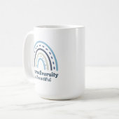 Neurovielfalt ist schön kaffeetasse (Vorderseite Links)