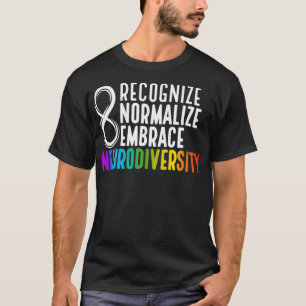 Neurovielfalt ist schön, neurrodivergent stolz T-Shirt
