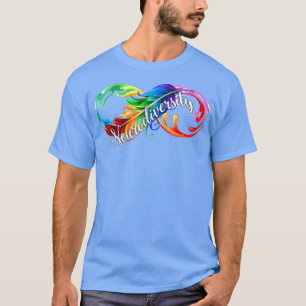 Neurovielfalt ist wunderschöne Unendlichkeit Autis T-Shirt