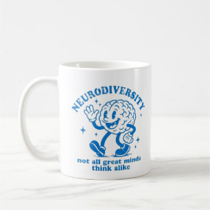 💙 Neurovielfalt - nicht alle großen Denker denken Kaffeetasse