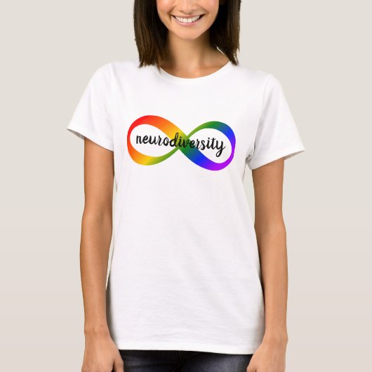 Neurovielfalt Unendlichkeit T-Shirt (Vorderseite)