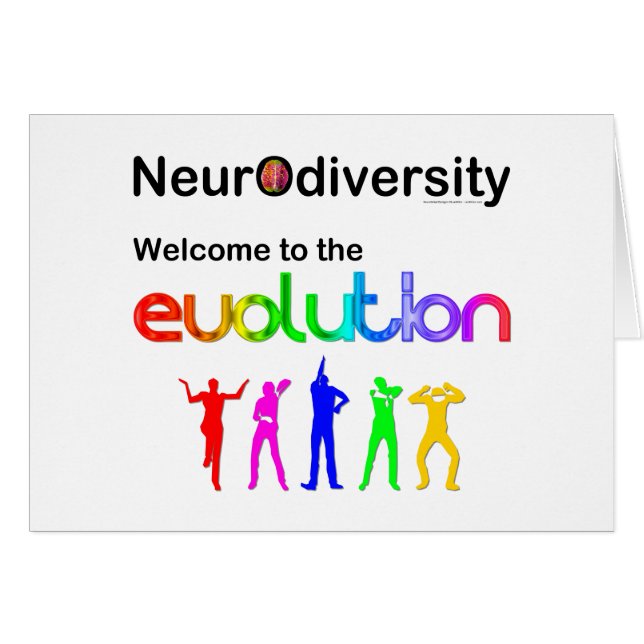Neurovielfalt Willkommen in der Evolution (Vorderseite (Horizontal))