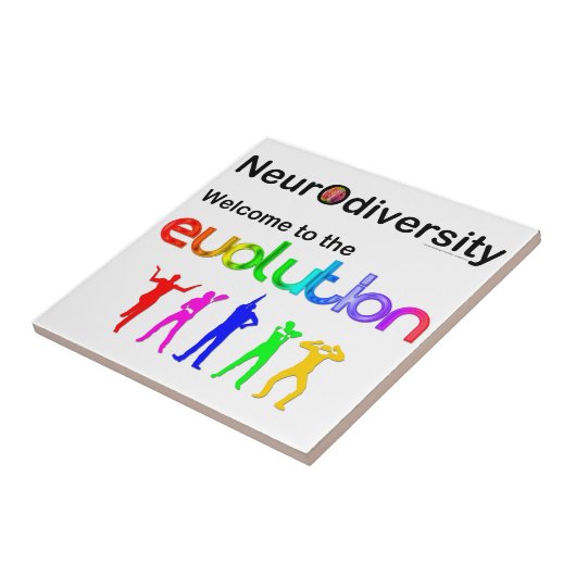 Neurovielfalt Willkommen in der Evolution Fliese (Seite)