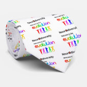 Neurovielfalt Willkommen in der Evolution Krawatte (Gerollt)