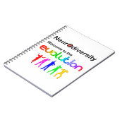 Neurovielfalt Willkommen in der Evolution Notizblock (Linke Seite)