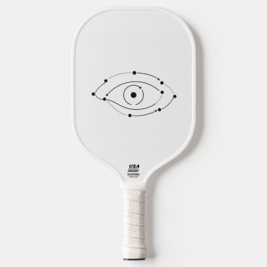 Neurowissenschaft pickleball schläger (Vorderseite)