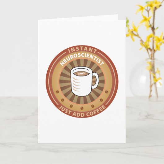 Neurowissenschaftler Karte (Gelbe Blume)