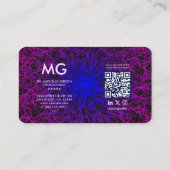 Neurowissenschaftler Psychologe Visitenkarte (Rückseite)