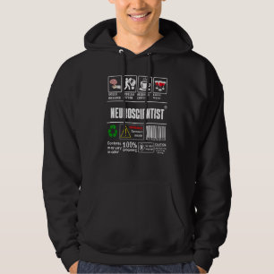 Neurowissenschaftler Wissenschaftler Label Fähigke Hoodie
