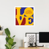 Neurowissenschaftliche Liebe Poster (Heimbüro)