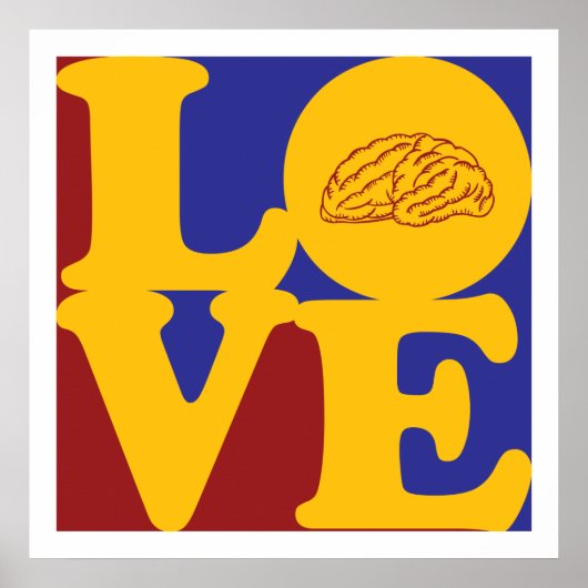Neurowissenschaftliche Liebe Poster (Vorne)