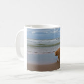 Neuschottland-Enten-läutender Retriever-Ozean Kaffeetasse (Vorderseite Links)