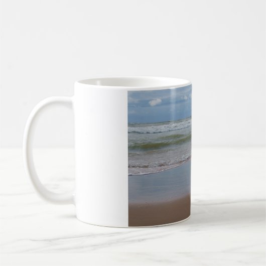 Neuschottland-Enten-läutender Retriever-Ozean Kaffeetasse (Links)