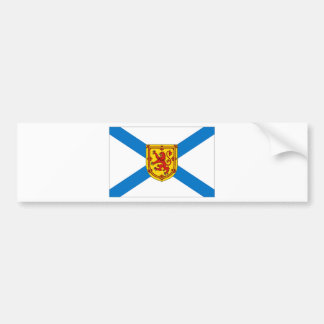 Neuschottland-Flagge Autoaufkleber