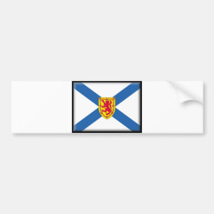 Neuschottland-Flagge Autoaufkleber