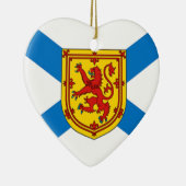 Neuschottland-Flagge Keramik Ornament (Rechts)
