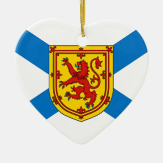 Neuschottland-Flagge Keramik Ornament