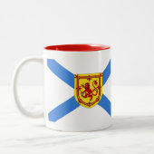 Neuschottland-Kaffeeteeschalen-Tasse Zweifarbige Tasse (Links)
