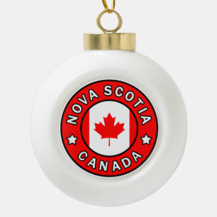 Neuschottland Kanada Keramik Kugel-Ornament
