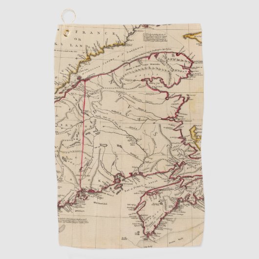 Neuschottland, Kap Großbritannien Golfhandtuch (Vorderseite)