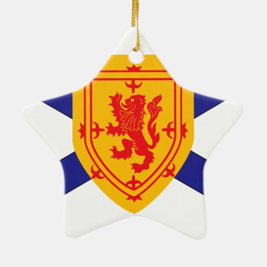 NEUSCHOTTLAND KERAMIKORNAMENT (Hinten)