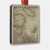 Neuschottland, New-Brunswick, Identifikation Silbernes Ornament (Rechts)