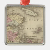 Neuschottland, New-Brunswick, Identifikation Silbernes Ornament (Vorne)