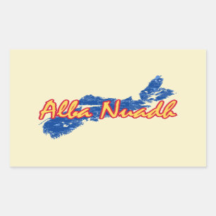 Neuschottland Rechteckiger Aufkleber