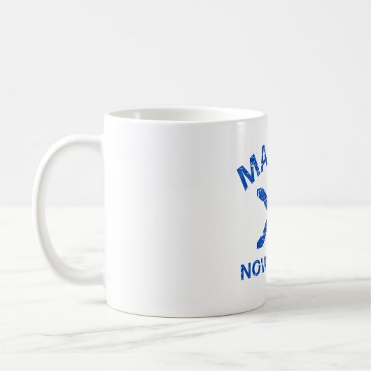 Neuschottland-Wappen Kaffeetasse (Links)
