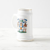 Neuschottland-Wappen Tasse (Vorderseite Links)