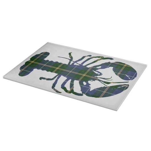 Neuschottlandtartan-Hummer-Schneidebrett Schneidebrett (Ecke)