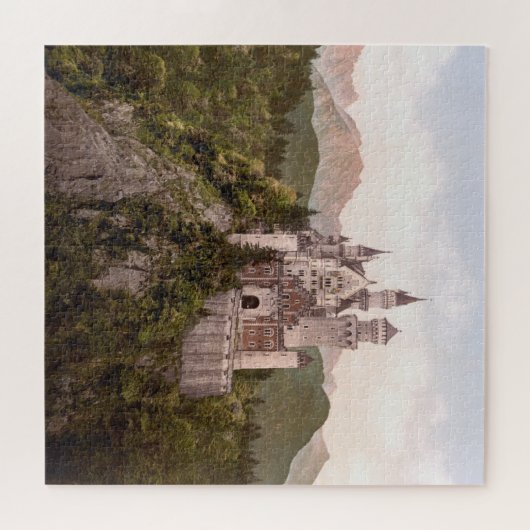 NEUSCHWANSTEIN-BAYERN-DEUTSCHLAND-GEBIRGSschloss Puzzle (Horizontal)