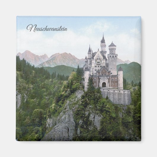 Neuschwanstein - Bayern - Deutschland Magnet (Vorne)