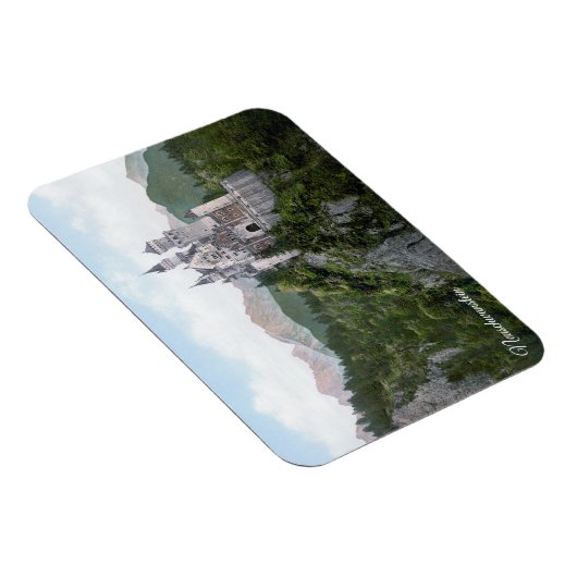 Neuschwanstein - Bayern - Deutschland Magnet (Rechte Seite)