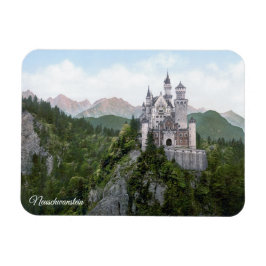Neuschwanstein - Bayern - Deutschland Magnet